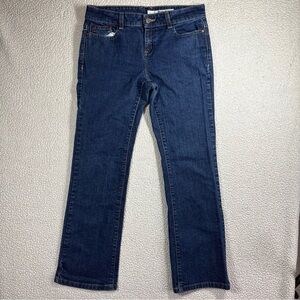 DKNY Ludlow Jean Women’s Dark Wash Stretch Size 10 High Rise Blue Jeans